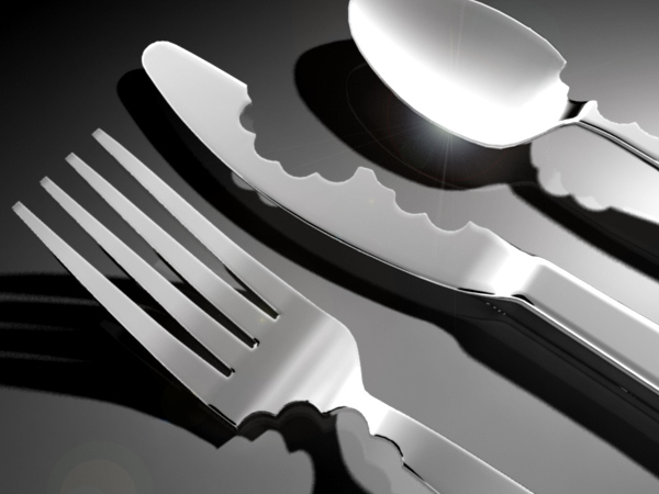 Bite Silverware by Mark Reigelman