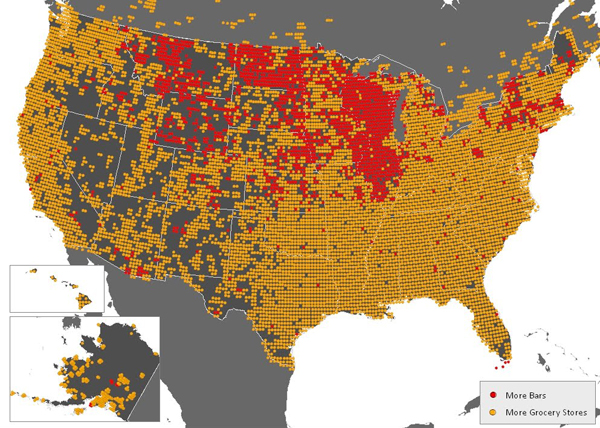 Geographical Bars