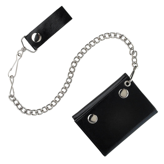 image of a chain wallet