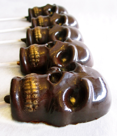 image of compartes Chocolate Skulls (Mexican Hot Chocolate)