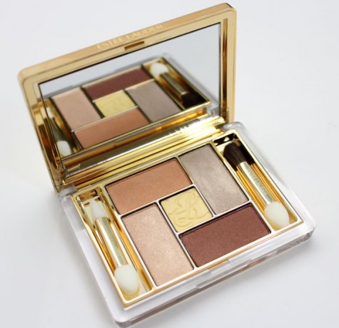 image of Estee Lauder Pure Color Five Color EyeShadow Palette Topaz Moasic Spring 2012