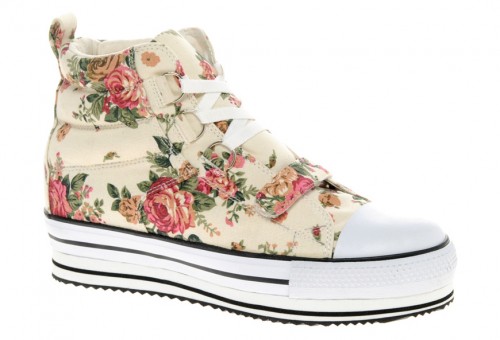 image of ASOS DILLON Flatform High Tops