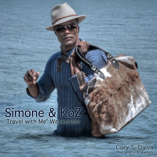 image of Simone & KoZ weekender bag