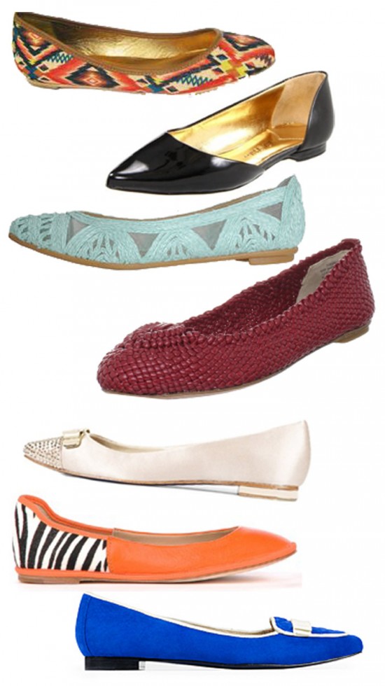 image of flats for fall 2012