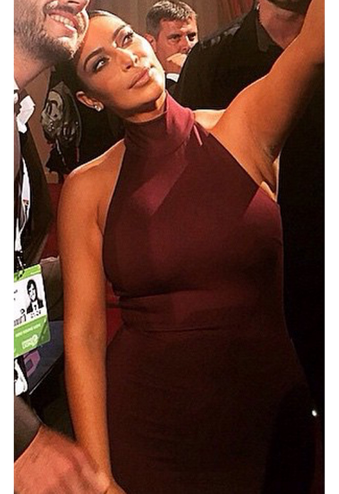 Kim Kardashian in Torn by Ronny Kobo