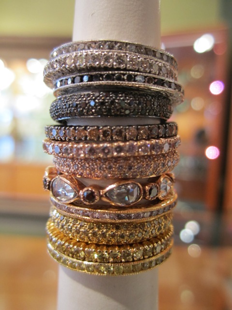 image of Gallery of Jewels Stackable rings