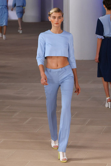 image of Preen Spring 2012 blue suit