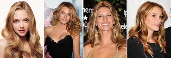 images of Caramel Blonde Hair Color