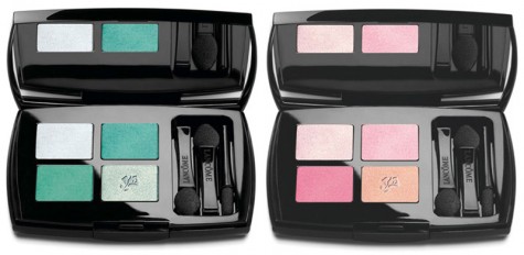 image of Lancome Roseraie Des Delices Eyeshadow Palettes Pink and Blue Lancome Spring 2012
