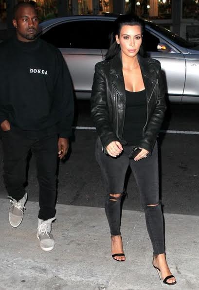 Kim Kardashian in J Brand