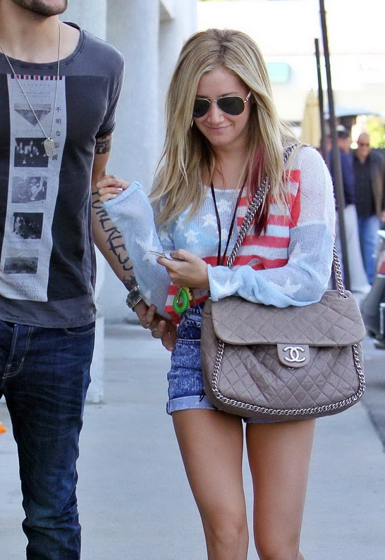 Ashley Tisdale in Wildfox