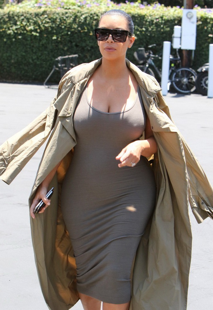 Kim Kardashian in Enza Costa